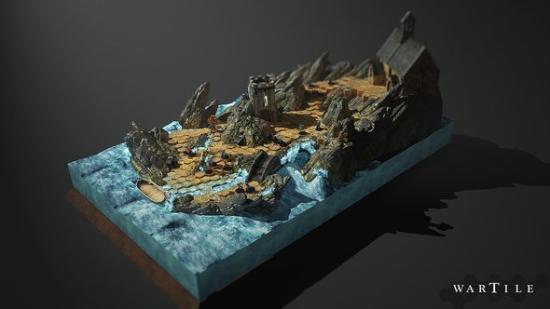 Wartile Diorama Table Top RTS Viking Playwood Project