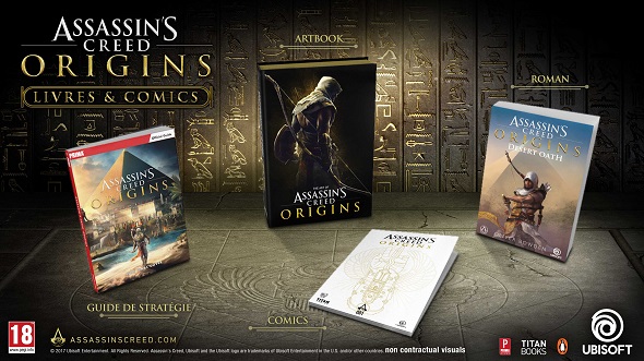 There S An Assassin S Creed Origins Comic Series And Novel Coming Pcgamesn
