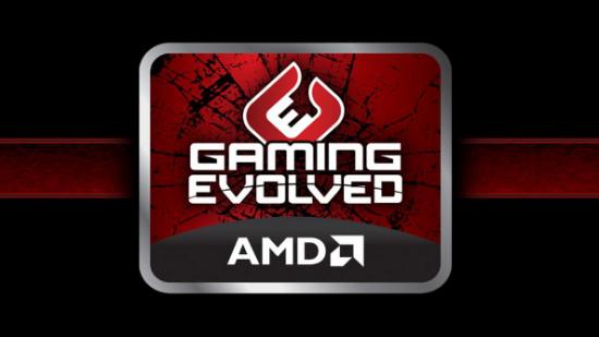 The AMD Gaming Evolved logo.
