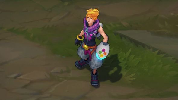 Arcade Ezreal In-game