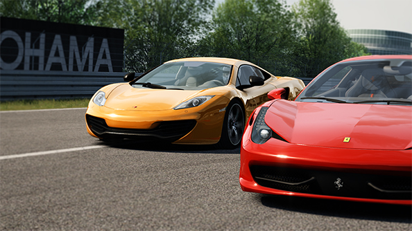 Hands on with Assetto Corsa, a racing simulator made using lasers