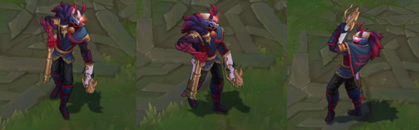 Blood Moon Jhin in-game