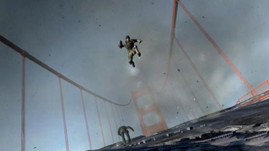 The Golden Gate Bridge, as you have never seen - okay, so we might have seen it broken more often than fixed.