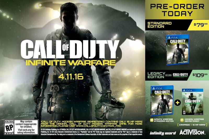 CoD Modern Warfare remaster poster