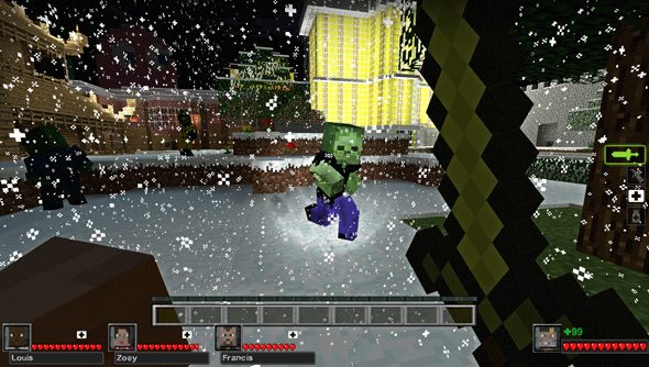 left for dead 2 minecraft
