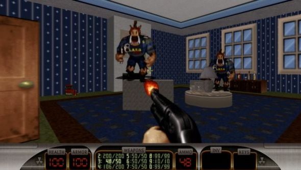 Come get some more: Duke Nukem 3D updated with Steam Linux 
