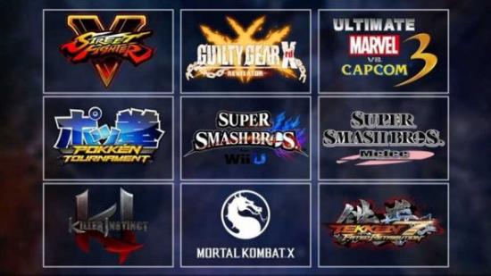 evo 2016 games lineup