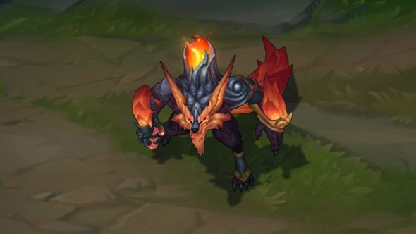Firefang Warwick in-game