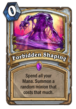 forbidden shaping