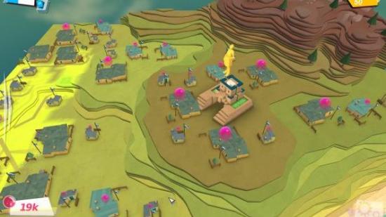 Godus is still fundamentally a game about flattening terrain - strategy, sadly, does not enter into it.