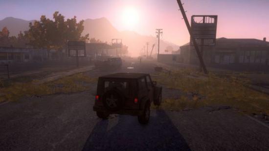 The alpha world of H1Z1 looks a little basic at the moment - but SOE are iterating on it every day.
