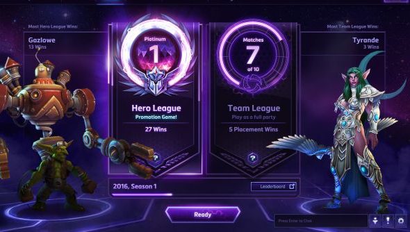 Heroes of the Storm ranked play