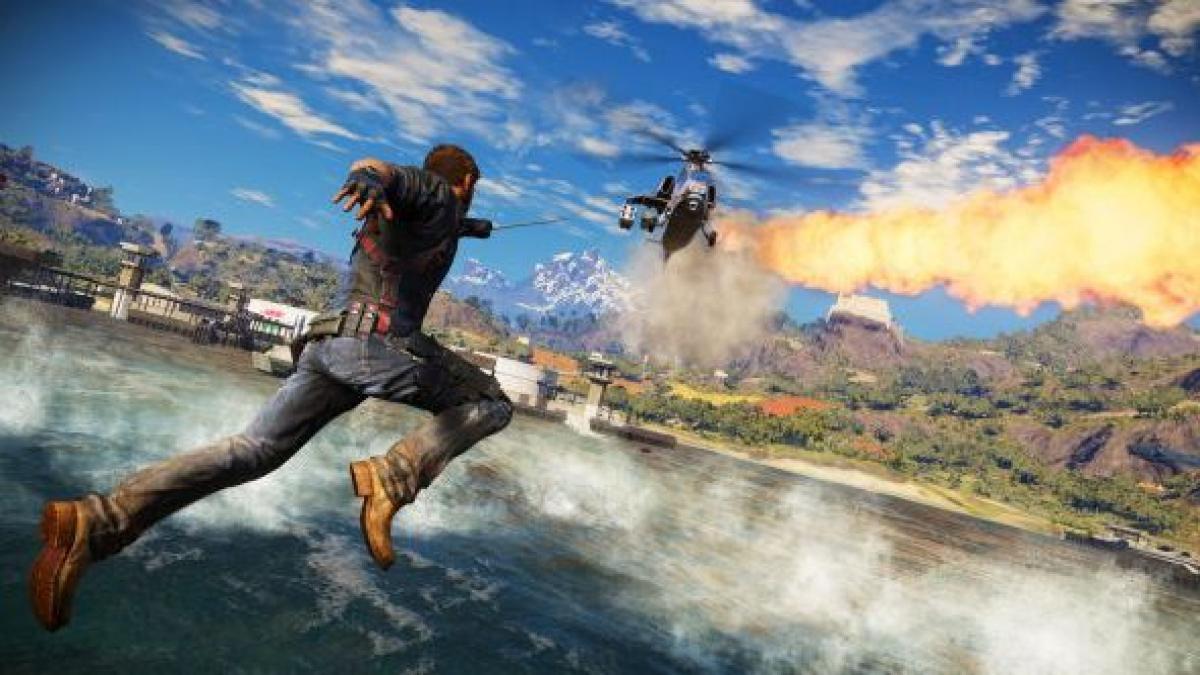 Just Cause 3 Dev Diary Details Crazy Badass Angry Rico And His Multi Tether Grappling Hook Pcgamesn