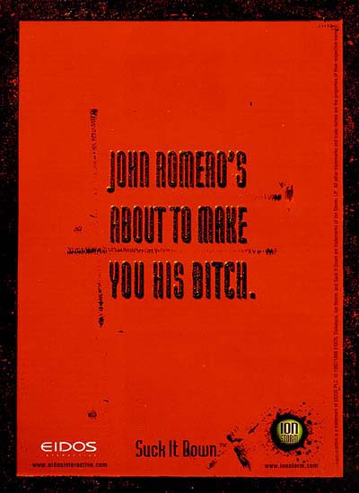 John Romero ad