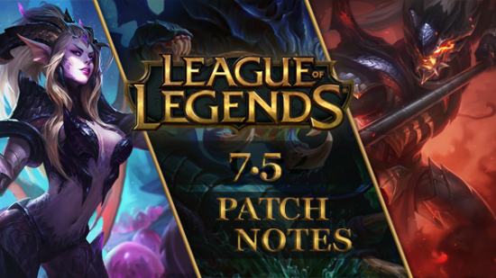 League of Legends patch 7.5