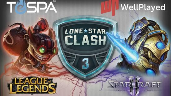 Lone Star Clash 3 features not one, not two, but three eSports events in LoL and StarCraft.