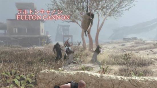 Metal Gear Survive fulton cannon