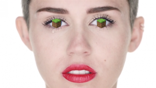 Minecraft Mojang Miley Cyrus
