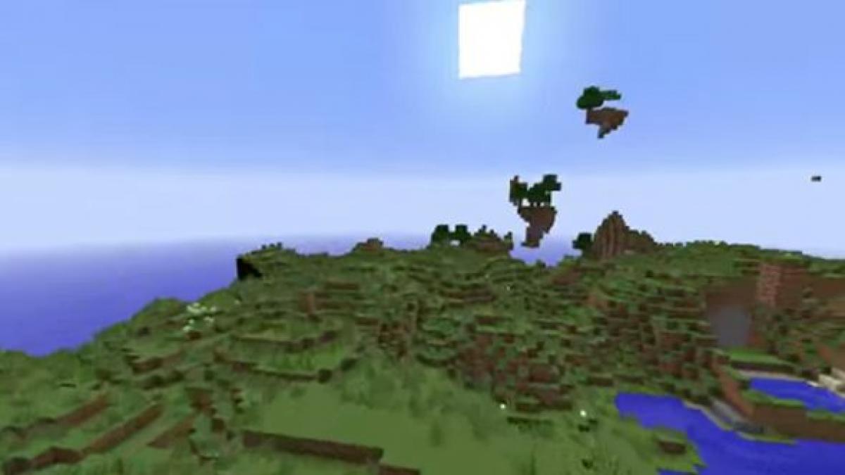Mojang S Minecraft 1 8 World Generator Heralds The Return Of Floating Islands Pcgamesn