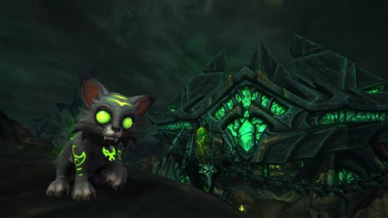 Mischief the Fel Kitty World of Warcraft