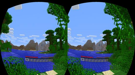 Minecraft in VR: currently a dream only supported by modders.