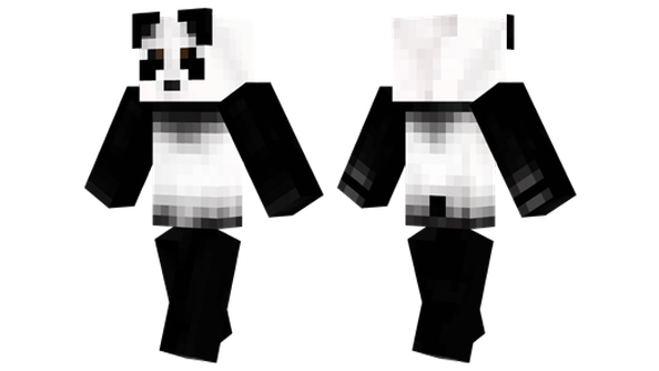 meilleures peaux Minecraft panda