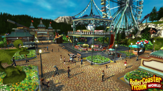 rollercoaster tycoon world trailer area 52 games atari