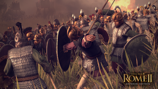 Total War: Rome II, resplendent in its Emperor Edition.