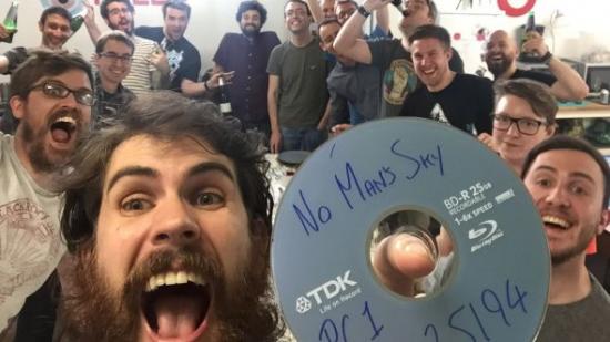 Sean Murray and the Hello Games team