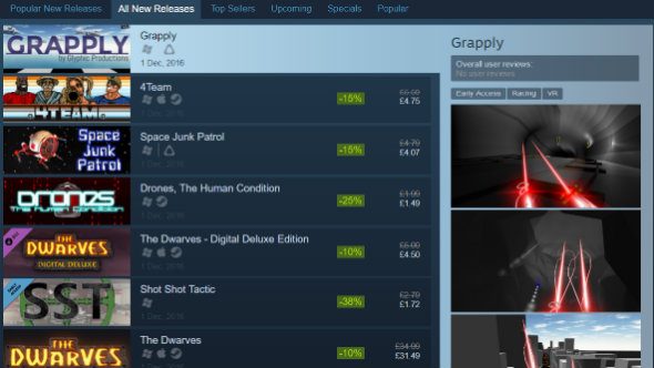 Steam new releases