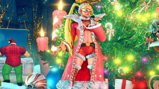 Street Fighter 5 holiday skins