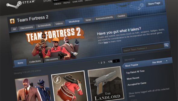 Tf2 Steam Workshop Sales Broke Paypal Gabe Newell Explains Pcgamesn