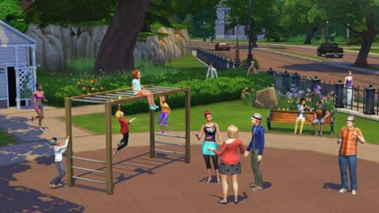 The Sims 4: child-heavy, but toddler-free.