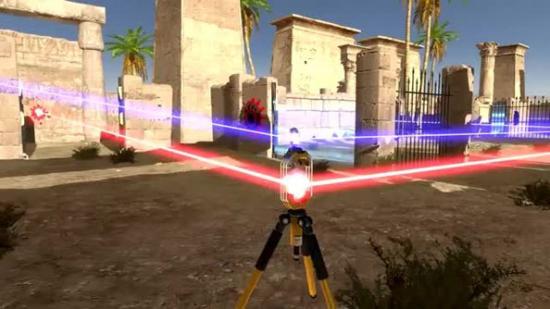 The Talos Principle: any theory about bouncing lasers is worth swotting up on.