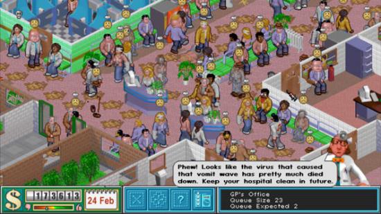 Old games Theme Hospital