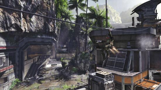 Ziplines did not feature in the Titanfall beta last month. Wish they had.