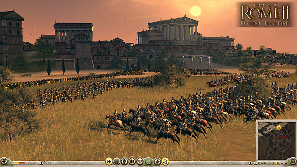 Total War: Rome II - Empire Divided battle