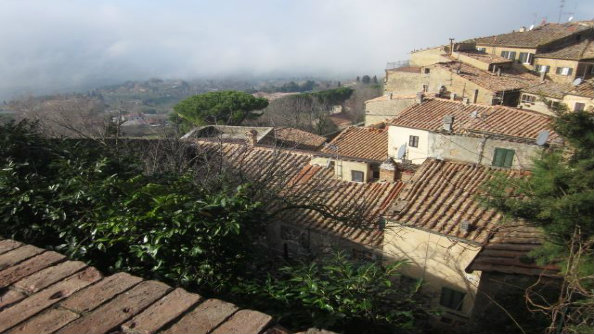 The medieval town of Volterra