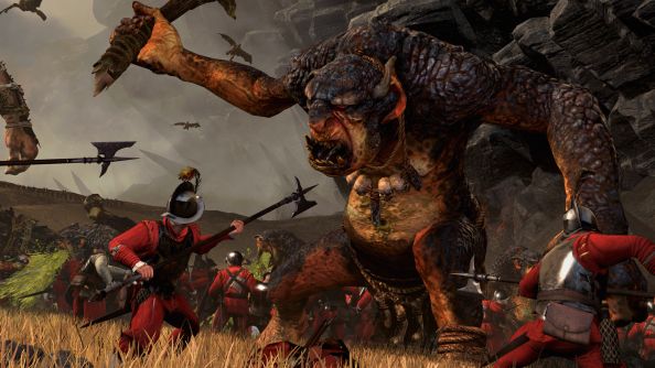 Total War Warhammer ork battle