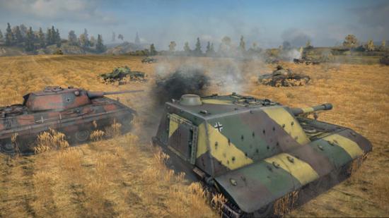 Confrontation is a team-based PvP mode for World of Tanks.