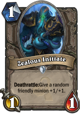Zealous initiate